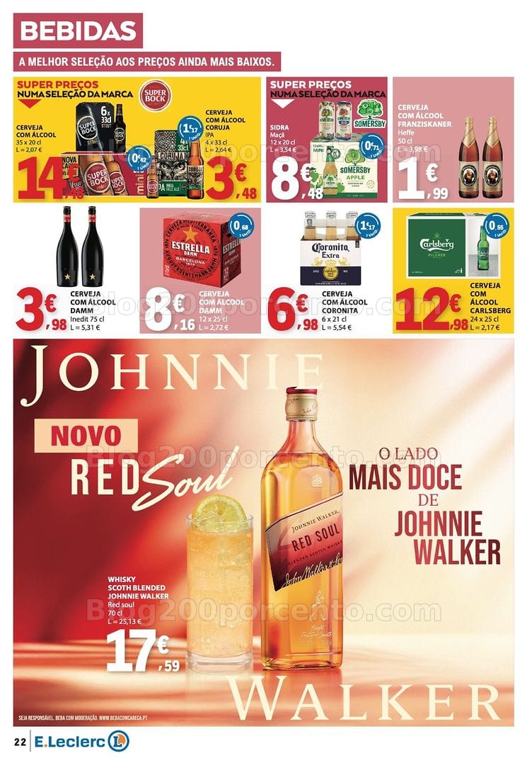 Antevisão Folheto E-LECLERC Promoções de 18 a 24 junho